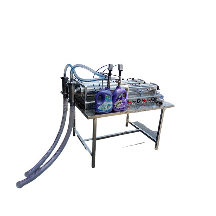 Máquina de llenado de líquido de doble cabeza Máquina automática de embotellado de líquido
