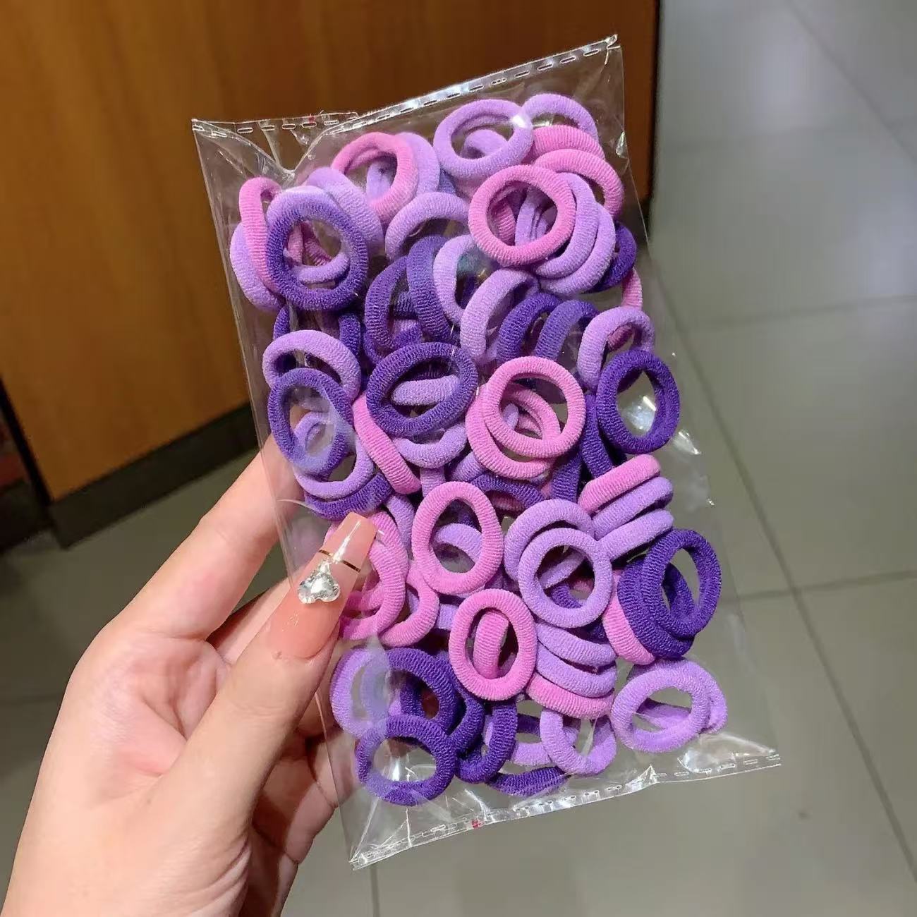 渐变紫色100条(opp袋装)