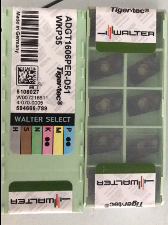 山东瓦尔特数控刀片ADGT1204PER-D67 WKP35S全新瓦尔特铣刀片