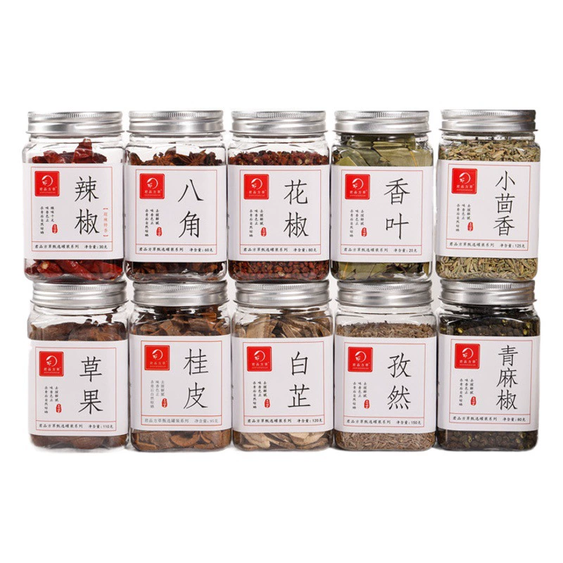 Фабрика оптовой семьи консервированные специи сочетание 10 видов Факультативного звездчатый анис Корица ароматные листья специи