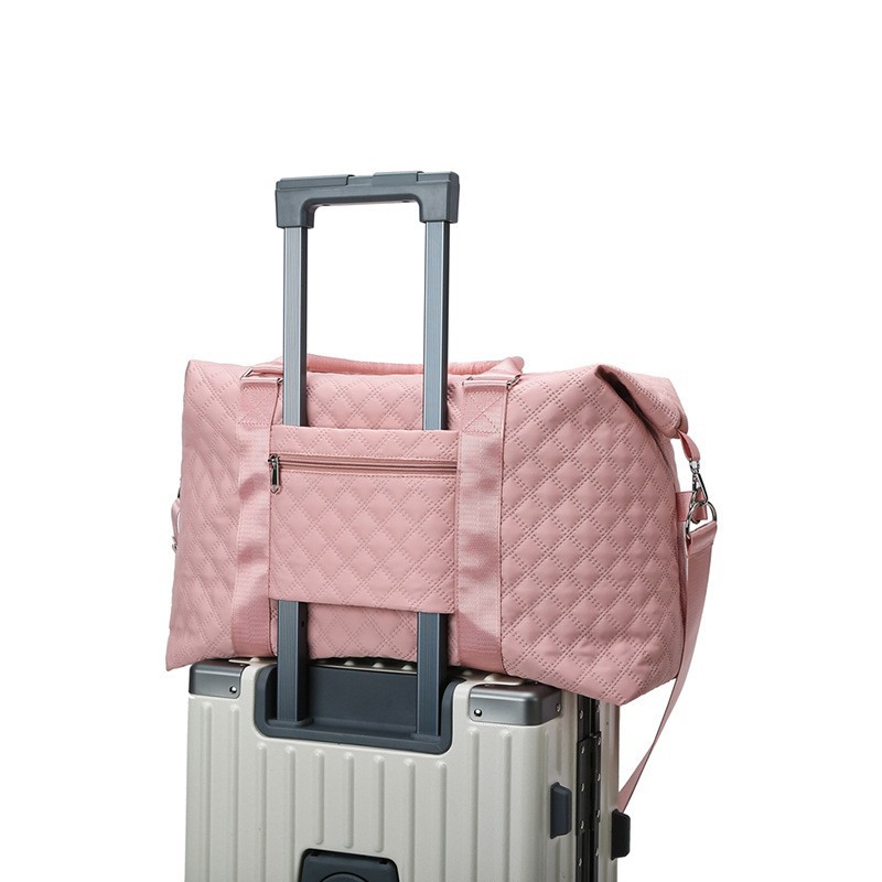 Bolsa de viaje portátil de corta distancia, separación en seco y húmedo de gran capacidad, bolsa de almacenamiento ligera para entrega, bolsa de equipaje de viaje al por mayor