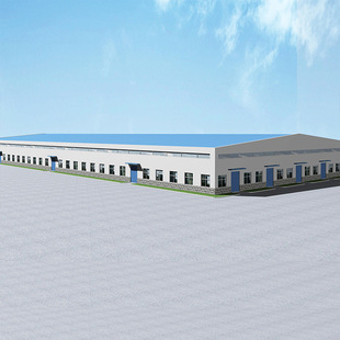 Modern light prefabricated large-span steel structure building construction workshop/warehouse export
