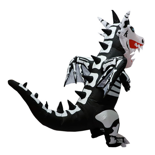 Cross-border new Halloween funny dinosaur costume for party performance, play funny Tyrannosaurus Rex inflatable outfit
