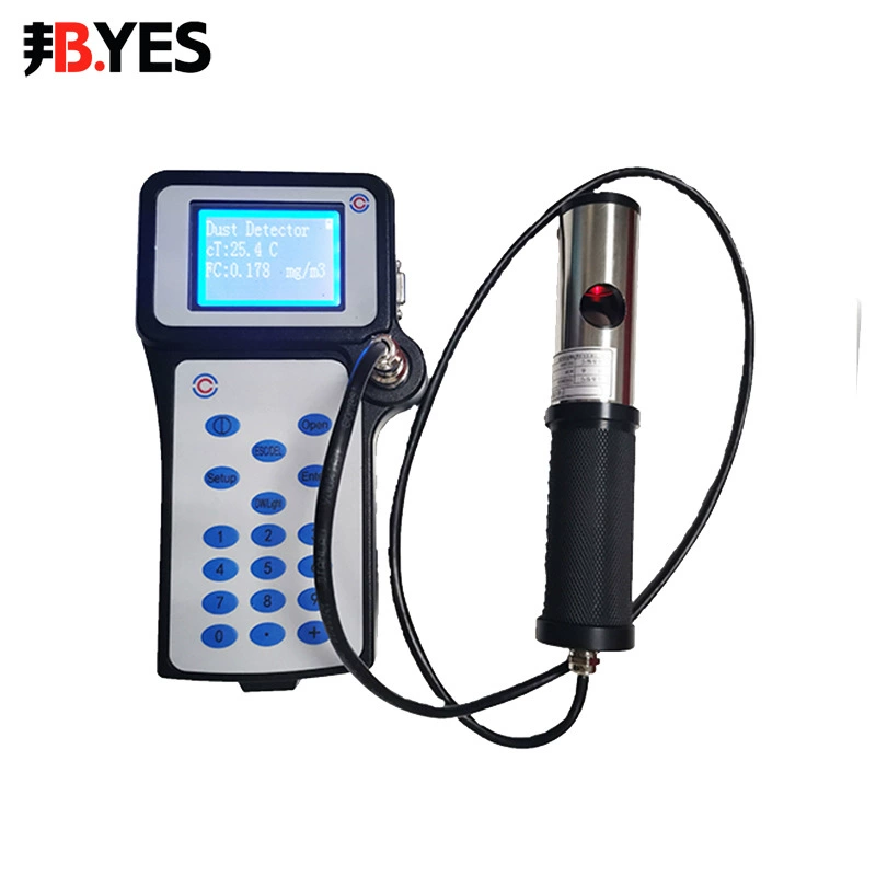Взрывозащищенный ручной пылемер TD5000A, портативный прибор для обнаружения пыли с прямым считыванием для выхлопных труб