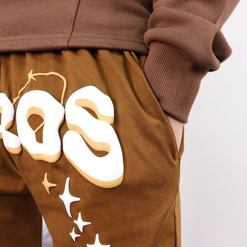 Laisvalaikio kelnės vyrams ir moterims elastinis laisvas modelis_voghion.com