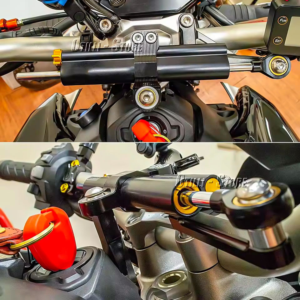 Applicable to Honda CB1000R 2018-2023 steering stability shock absorption titanium ruler damper motorcycle accessories