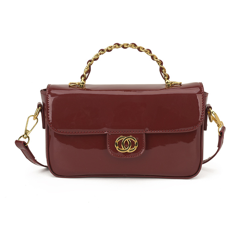 Bolso de mano de moda con cierre de mujer 2025 nuevo lujo retrógrado bolso de hombro de moda bolso de viaje de mujer