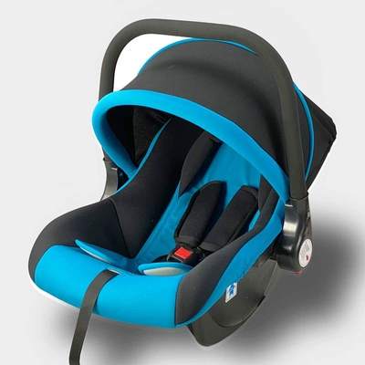 Car child safety seat — Carrier Child Seat Car - blue-basket-style