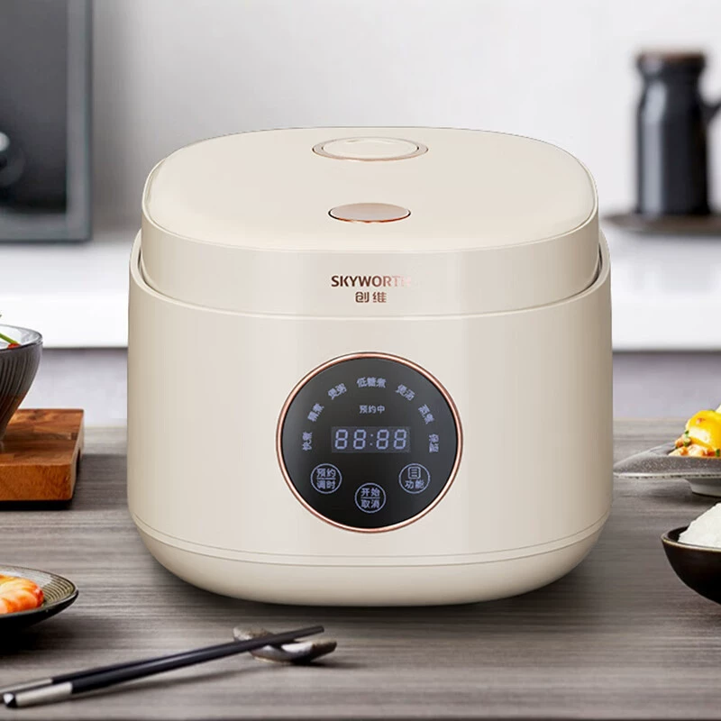 Skyworth F802 мультифункциональная электрическая кастрюля-рисоварка, белая, 3 л