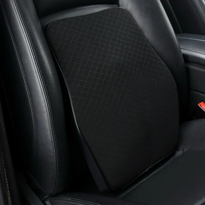 Headrest – Headrest, Neck Pillow, Car Memory - grid-style-lumbar-support-classic-black