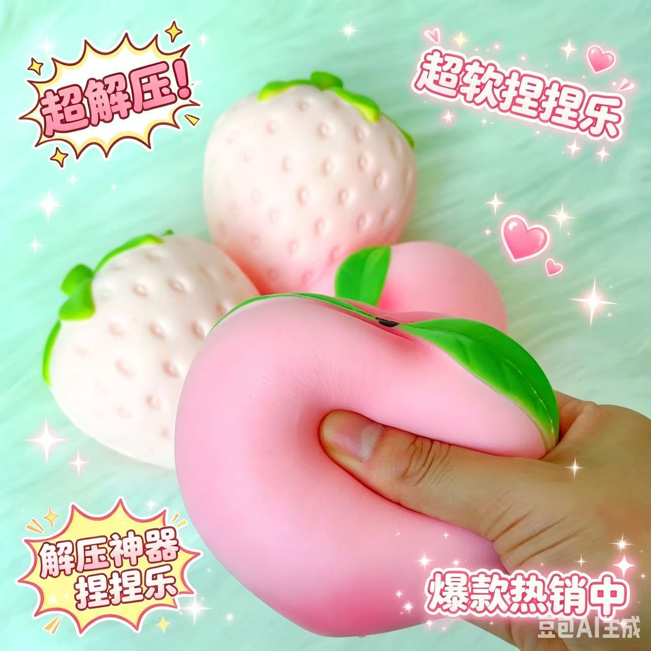 Soft cute table handheld toy