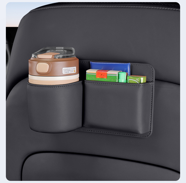 Car-Mounted Multifunctional Phone Storage Box, Car Key Organizer, Window-Side Storage for Miscellaneous Items, Cup Holder, Door-Side Cigarette Holder