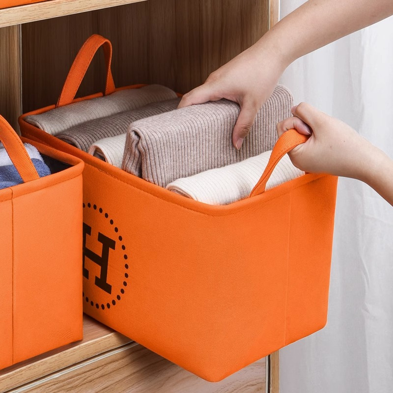 Household clothes pants storage box drawer-type finishing box…