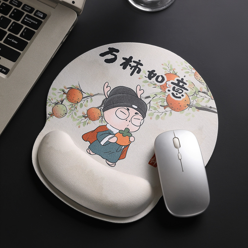 Alfombrillas de ratón transfronterizas, divertidas y variadas, reposamuñecas, alfombrillas de ratón de alta calidad con formas especiales, alfombrillas de ratón de dibujos animados para hombres y mujeres
