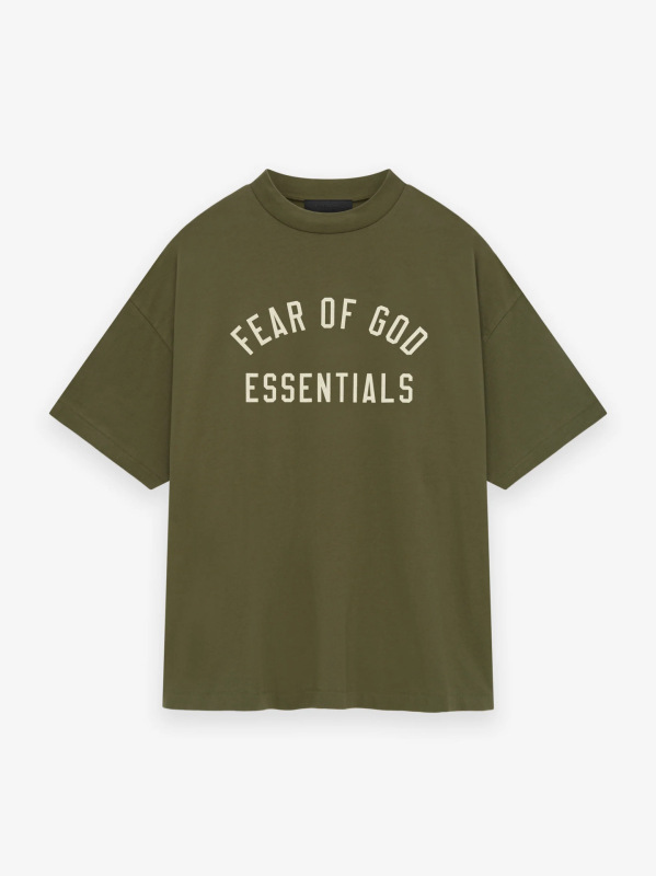 FOG FEAR OF GOD トレンディなベルベットのダブルレタープリントラウンドネックスウェットシャツカジュアルメンズとレディーススウェットシャツ|undefined