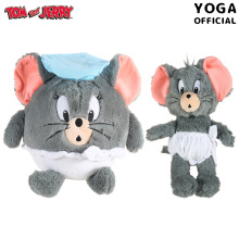 正版猫和老鼠泰菲鼠宝宝系列圆形毛绒公仔玩具Tom&Jerry玩偶抱枕