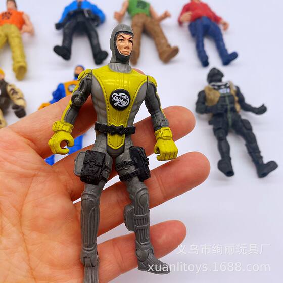 New Soldier Doll Hand-held Military Soldier Soldier Model Toy Multi-joint Action Doll