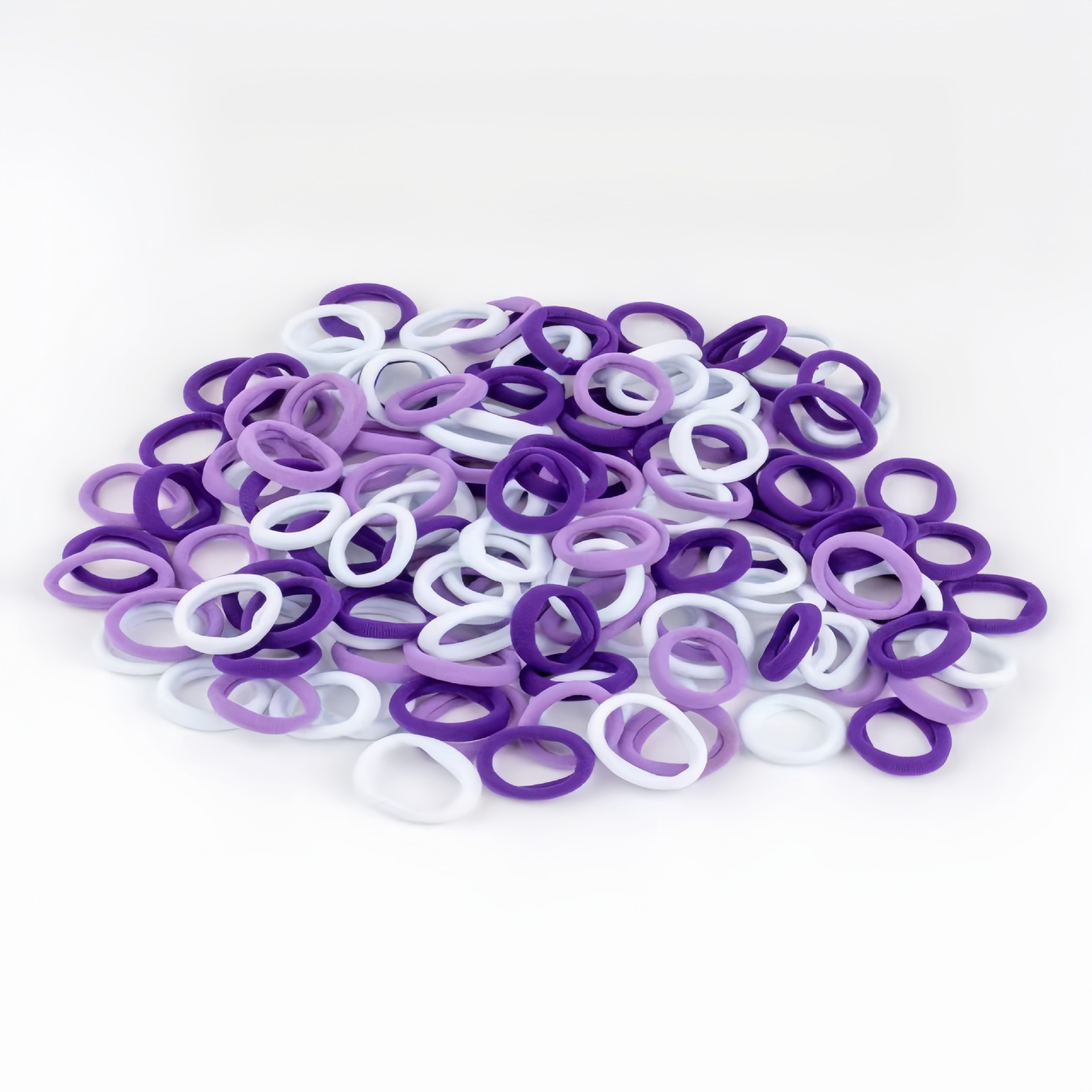 White and purple bird bag 100 pieces
