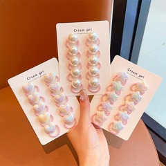 ベビーゴムバンド、髪を傷つけない高弾性三つ編み、小さな女の子のヘッドバンド、女の子の愛のヘアバンド、子供用ヘアバンド、耐久性があります。