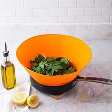 *跨境欧美硅胶防溅锅盖防溢防扑盖硅胶锅罩 电磁炉防溅油罩东莞