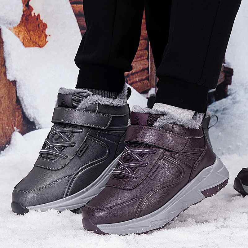 Botas de nieve transfronterizas de alto impacto, nuevos deportes al aire libre, botas de montaña casuales, zapatos de algodón cálidos