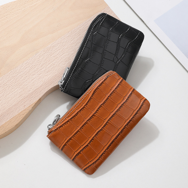 Nueva bolsa de tarjetas de órgano de cocodrilo, tarjeta de almacenamiento de tarjetas de gran capacidad, tarjeta de almacenamiento de tarjetas de licencia de conducir, bolsa de tarjetas de moda