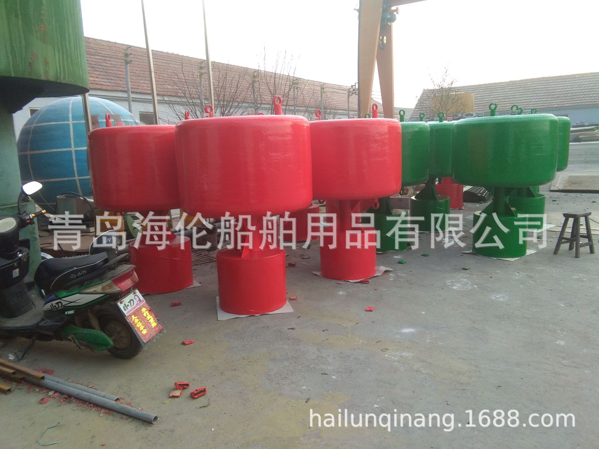 钢制聚氨酯泡沫填充式锚浮标 码头系船 海洋综合监测防撞设施防撞