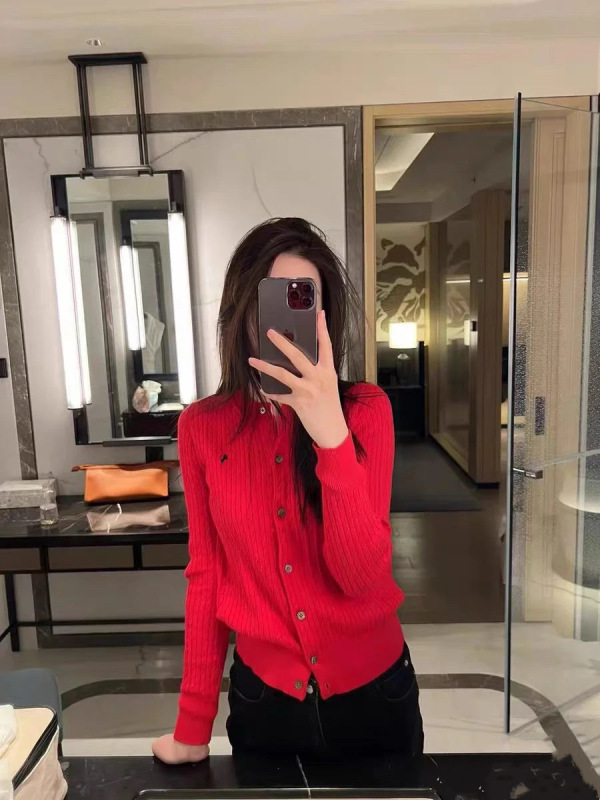 RL小马刺绣老钱风麻花针织衫女春秋经典休闲复古圆领毛衣通勤上衣|undefined