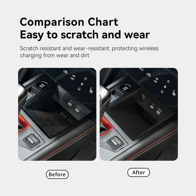 Anti-slip mat Nissan KICKS, wireless charging silicone