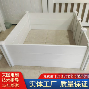 Pvc Pet Fence Fence Dog Kennel Fence White Simple and Strong Removable Indoor Pet Fence Fence