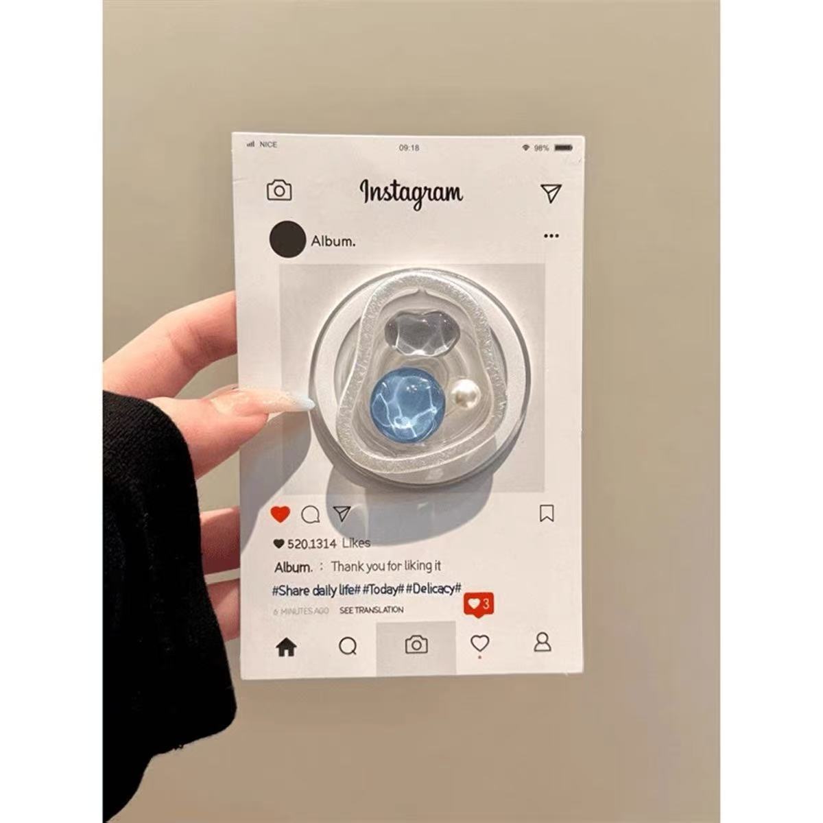 Soportes magnéticos de gemas simples y creativos para iPhone15promax funda para teléfono móvil 16 Apple 14 nuevo estilo 13 mujer