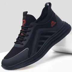 Men's sport shoes autumn winter Korean style trendy casual sports shoes for men youth sports shoes foreign trade men's shoes black
