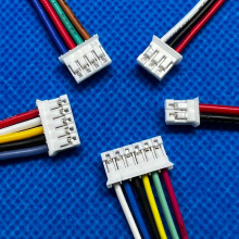 ph2.0端子线2p/3p/4p彩排线红黑端子线材 线路板连接器挂脖风扇线