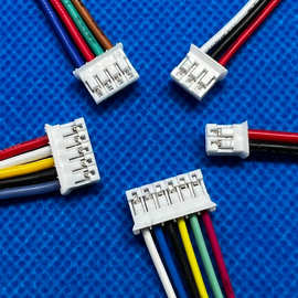 ph2.0端子线2p3p4p电子线拼排线彩排线2.0端子线线路板挂脖风扇线