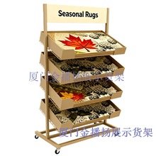 地垫展示架挂地毯展架汽车乳胶脚垫架挂式地毯架地毯架展架
