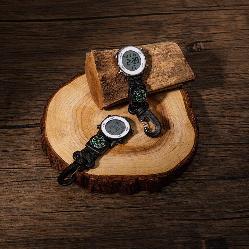 Fashionable Pocket Watch with Compass 4