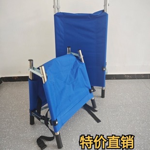 Children's Stretcher Pet Single Fire Training Foldable Stretcher Bed First Aid Life-Saving Wheel Stainless Steel Portable