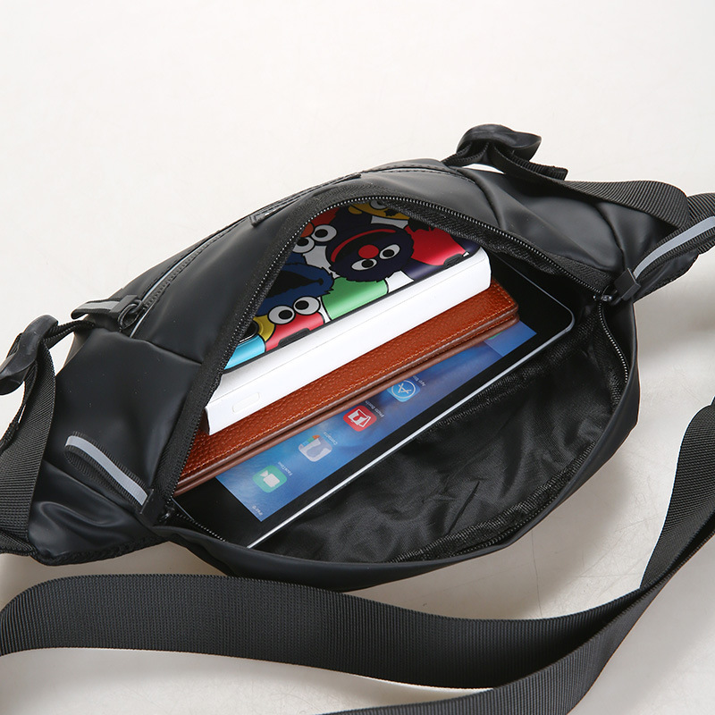 Bolso de la cintura de la marca de moda ins bolso de pecho de pareja de la calle nuevo estilo coreano de las mujeres Harajuku estilo de viaje bolso de hombro casual