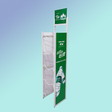促销零食商超桶装水展示架五层金属铁货架