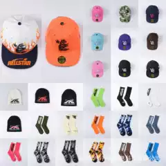 2025 New Hellstar Fitted Hat Embroidered Letter Socks Men's and Women's Casual Sports Baseball Caps