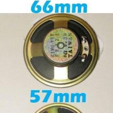 波涛新元件厂 供音乐上铁壳喇叭有4种规格YD66、YD58、YD50、YD40