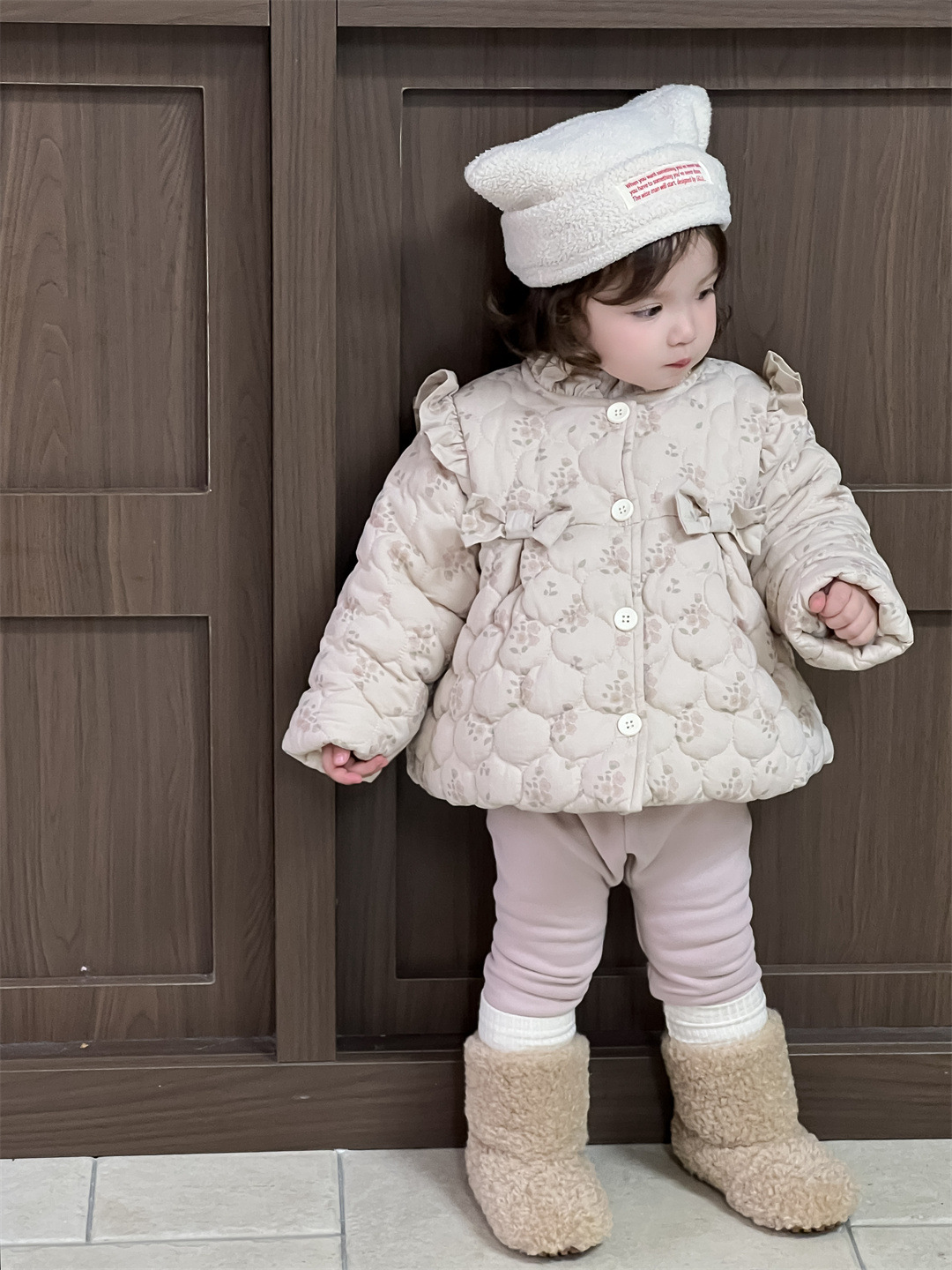Niñas chaqueta de algodón de invierno para niños ropa de invierno de algodón gruesa ropa infantil coreana chaqueta de invierno de algodón ropa cálida