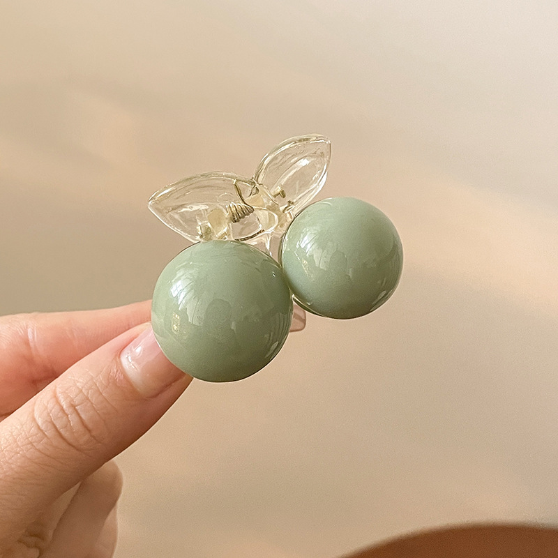 Celebridad de Internet 2024 Nueva horquilla pequeño clip de tiburón grano clip de cabeza de bola baja