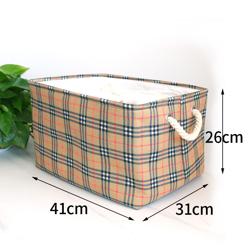 Tela escocesa a rayas de lona grande