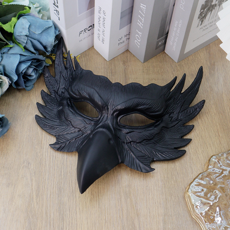 Amazon TK máscaras de Halloween máscaras de halloween máscaras de águila máscaras de baile de maquillaje props de espectáculo decoración de carnaval