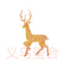 Cross -border new product Christmas deer Lighting Happy New Year Garden Christmas Laughing Deer