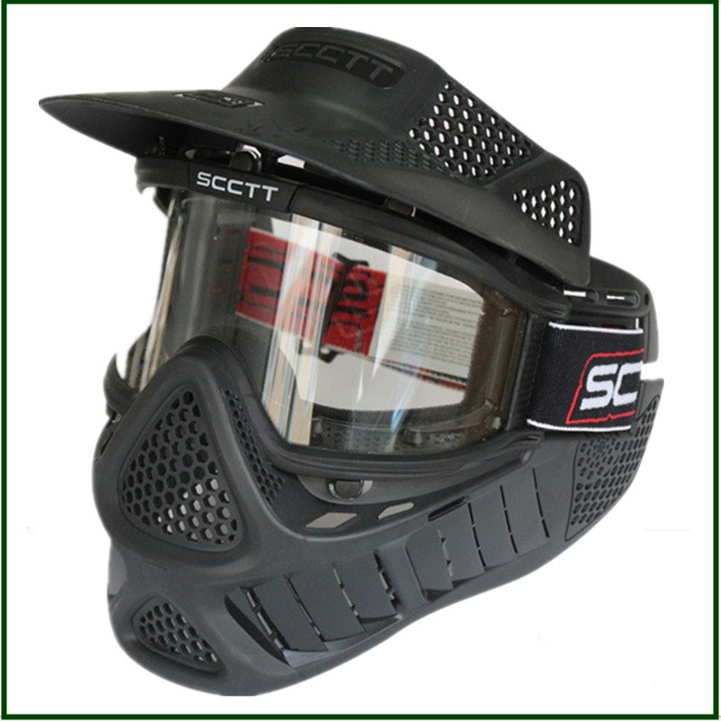 Cross-Border American Scott Second-Generation Tactical Mask Skull Riding Protection/Cs Printed Face Mask Uv Protection