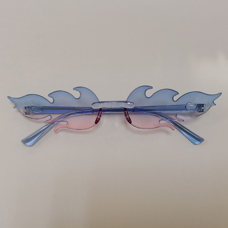 Gafas de sol llama color caramelo para baile y espectáculos