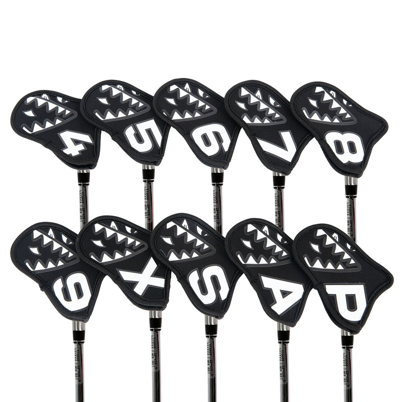 Diving Material Golf Club Head Cover, Anti-Lost, Anti-Collision, Waterproof, Shockproof Golf Training Equipment