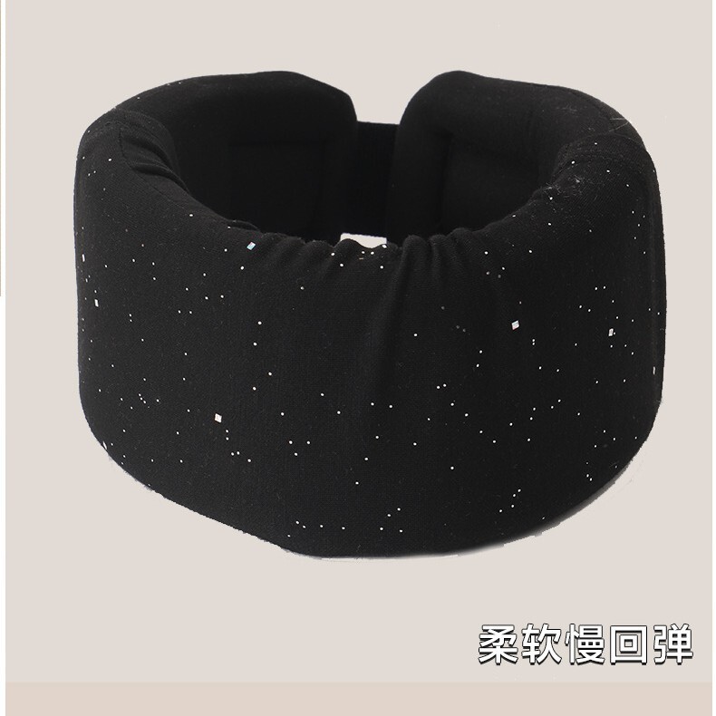 围脖颈托护颈脖套颈椎护脖套脖子防低头神器男女通用满天星颈托|undefined